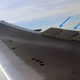 Spoilers de un MD-80 accionados, lo que nos indica que está próximo a su destino